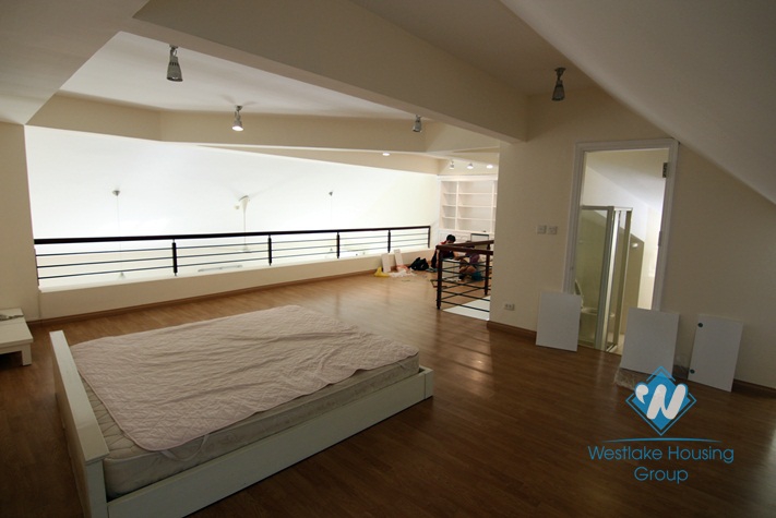Duplex apartment for rent in Ciputra area,Tay Ho district